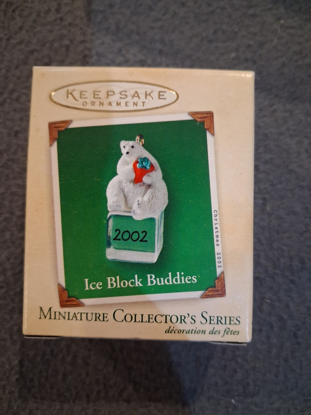 Hallmark White Polar Bear Ornament